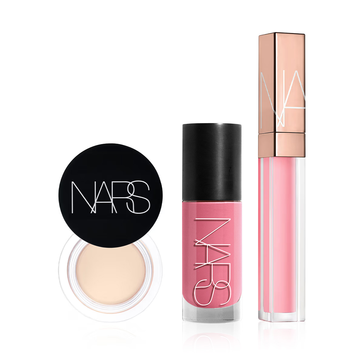 NARS - TIKTOK TRENDING LOOK BUNDLE - Silgi Kapatıcı, Likit Allık & Lip Gloss Seti